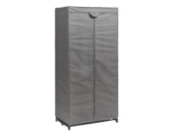 Kleiderschrank grau 75x160cm