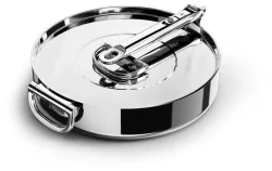 Space Steel Stielkasserolle D28cm Edelstahl Klappgriff