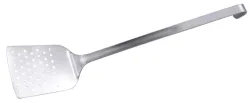 Kippbratpfannenschaufel perforiert 10.5x12cm, Stiel 39.5cm
