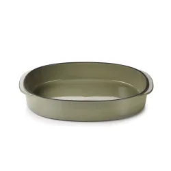 Caractère rechteckige Platte34X25cm kardamom