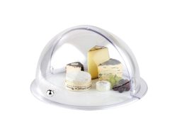 APS Rolltop-Haube Marcia rund; 38x40.5 cm (ØxH); transparent; rund