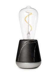 Humble Light one Marmor-Optik schwarz, 19.5x8.5 cm