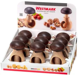 Display mit 9Stk. Nussknacker Holzi