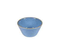 Stonecast Cornflower Blue Saucenschale 9cl, D8cm H4.4cm