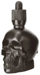 Schädel Dash Bottle Pipette 120ml schwarz
