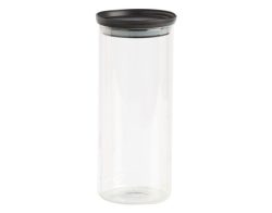 Vorratsglas m.D. schwarz 1.25l