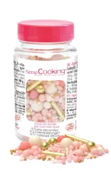 ScrapCooking - Dekorations-Zucker, 70G, Roségold