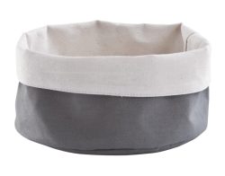 Brotkorb anthrazit creme ø20cm