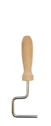 Griff für Mini-Holzrolle mit Prägung