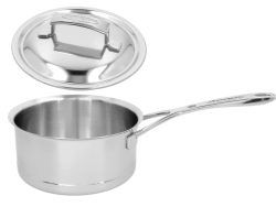 Silver 7 Stielkasserolle 18cm mit doppelwandigem Deckel