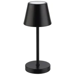 Merle Micro Tischleuchte D8cm H20cm schwarz