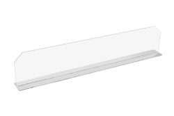 Trenner 20x100x0.5cm transparent