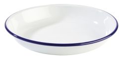 APS Teller Enamelware Blau Blech/Stahl 24 cm - Material: Stahlblech - Teller