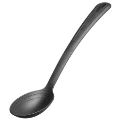 Westmark Gemüselöffel Gentle mit ovaler Laffe; 33.5x6.3x4.6 cm (LxBxH); schwarz