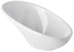 Schale MINI 11,5x6cm, H5,5cm weiss