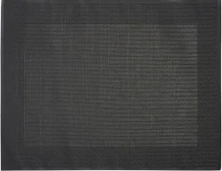 Tischset Rahmen, eckig, anthrazit, 32x42cm