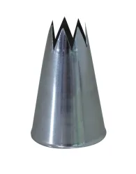 Spritztülle Stern E6 Edelstahl