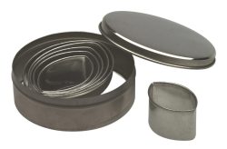 Teigausstecher Set 6tlg oval