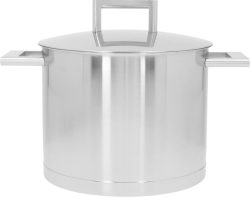 John Pawson 7 Kochtopf hoch 20cm m.doppelwandigem Deckel