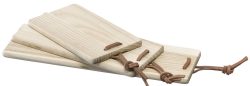 3er Set Borough Servierbrett Esche 17x22.5x30cm
