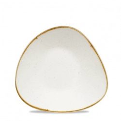 Churchill Schale Stonecast Barley White dreieckig; 410 ml, 21x21x15.8 cm (LxBxH); weiss/braun; dreieckig; 12 Stück / Pack