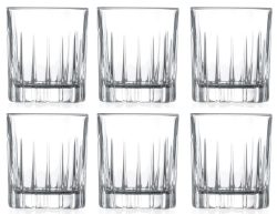 RCR - Shot-Glas, 6 Stück, 80 ml, Transparent