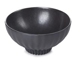 Pekoe Bowl 28cl Black Smooth Dark Metal