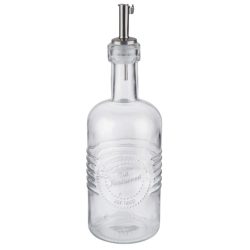 APS Essig- & Ölflasche, 350 ml; 350 ml, 7x22 cm (ØxH); edelstahl/transparent