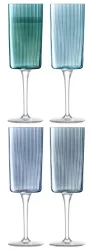 Gems Champagner Flutes 4er Set Saphir -  Esszimmer One Size