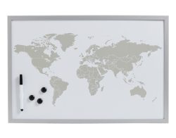 Magnet Memobord World 60x40cm