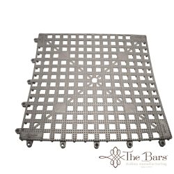 Interlocking Matten Silver