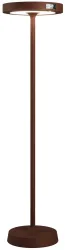 Barbell Solar L Stehlampe D40cm H156.7cm corten