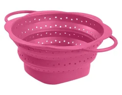 Faltsieb M 28x22.5x10 cm pink