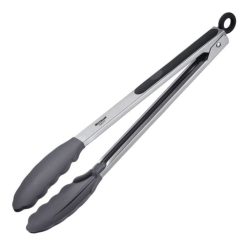 Westmark Universalzange Classic Silicone; 34x3.5x3.4 cm (LxBxH); edelstahl/schwarz