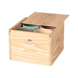 Handgefertigtes Geschenk-Set Lungo Becher „Arenito“ (8-teilig, assortiert) Costa Nova