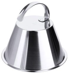 Cloche für Burger, 18/10 15x9x9 cm