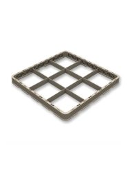 Aufsatz geschlossen 9 Fächer Glas max D15.1cm