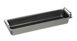 Bratplatte tief Induktion GN 2/4, H5.5cm mit Griffen