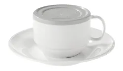 Tasse Frühstück PC D9.4cm H6.8cm 0.325lt mikrowellenfest