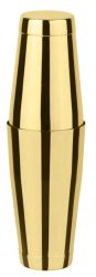 2 tlg. Boston Shaker gold 790ml/590ml