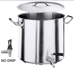 Kochtopf mit Hahn 35lt
