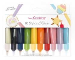 10er Set Dekostift Schokogeschmack