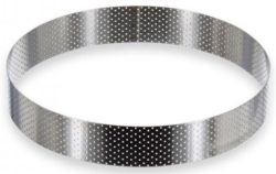 Gelochter Tortenring mit geradem Rand D:20.5 H3.5cm