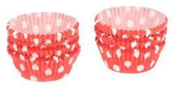 Mini Papierf. rot weiss ø3 cm