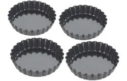 4er Set Wähenform D10cm H2cm Antihaft