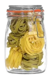 Aufbewahrungsglas mit Bügelverschluss 1l