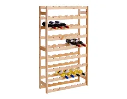 Flaschenregal Kiefer | 118 × 67.5 × 25 cm