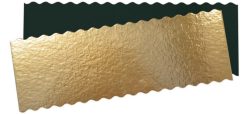 5er Set Untersetzer für Cake gold/schwarz 30x10cm