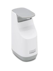 Slim Seifenspender weiss grau, 5.7x8.6x14.3cm