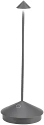 Pina Tischlampe 10.5x29cm dunkelgrau